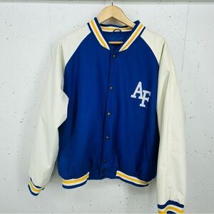 Steve & Brady’s Air Force Falcons Men’s XL Blue White Wool Blend Variety Jacket